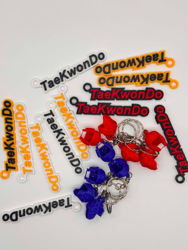 TaeKwonDo Keychain Set